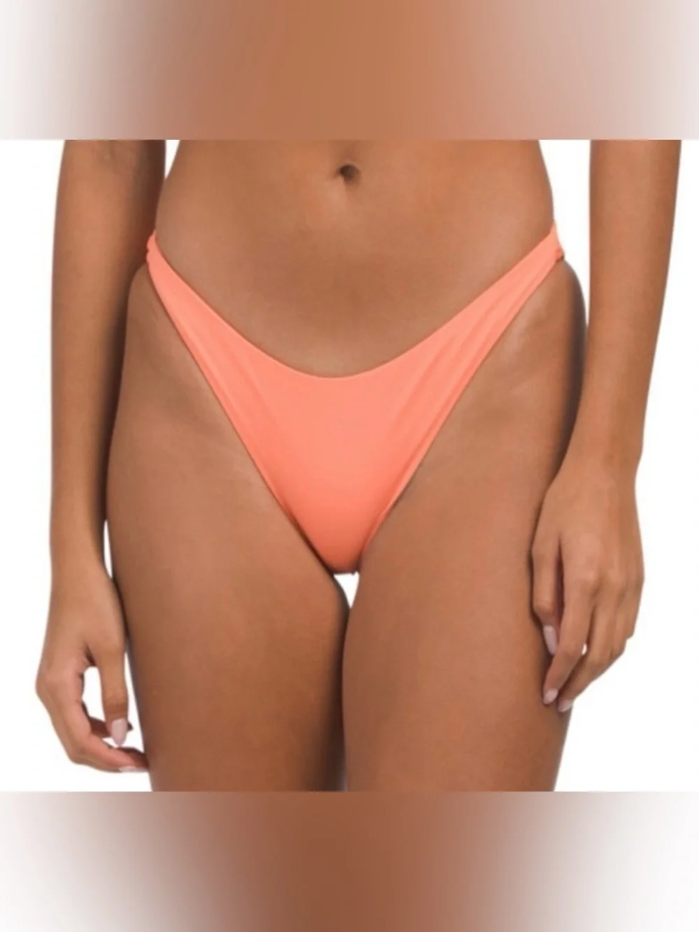 NWT L*Space Camacho Classic Bikini Bottom in Coral XS